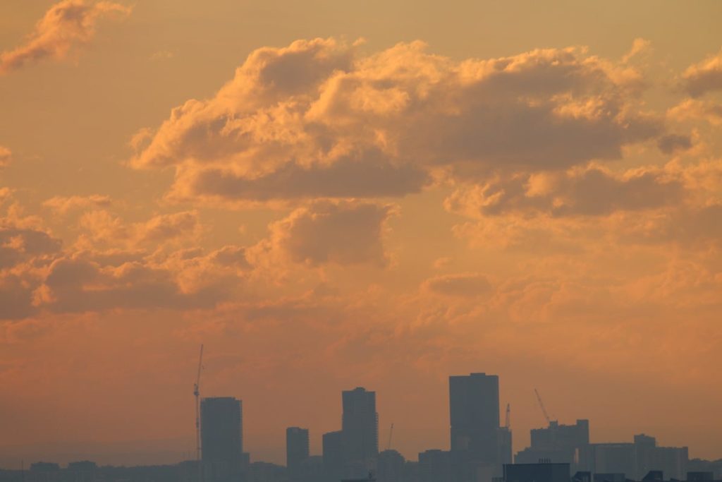 Bushfire smoke over Sydney in December 2019