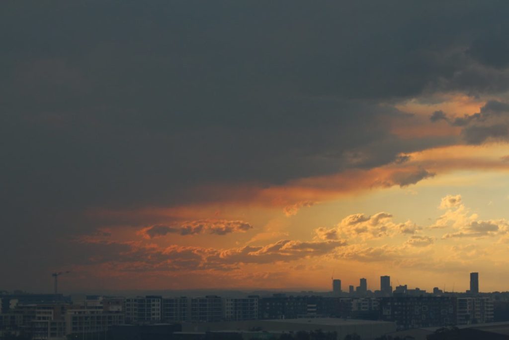 Bushfire smoke over Sydney in December 2019